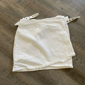 Princess Polly white skirt